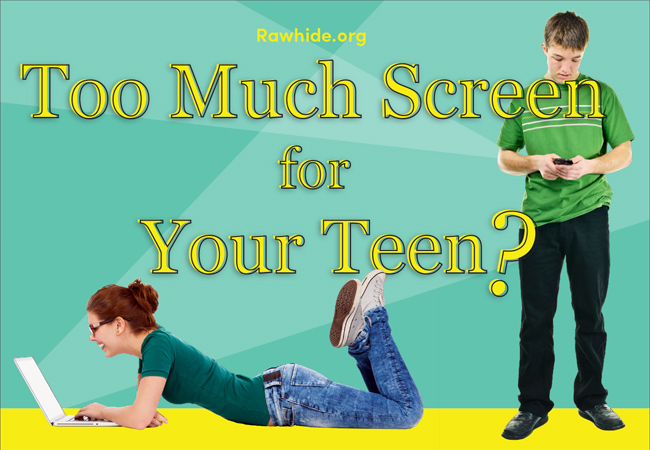 Teens On Screens How It Impacts Their Health [infographic]