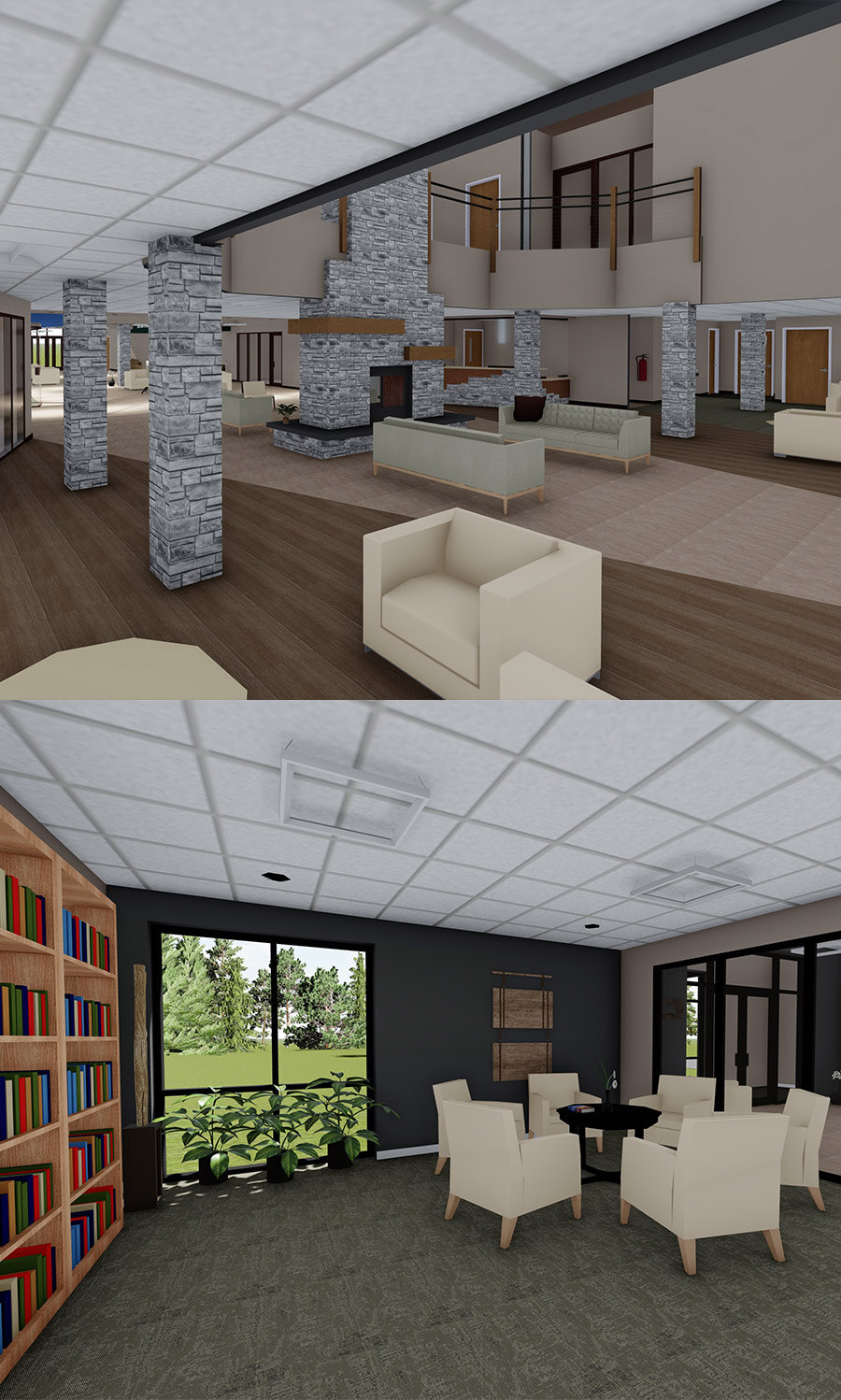 Interior Renderings