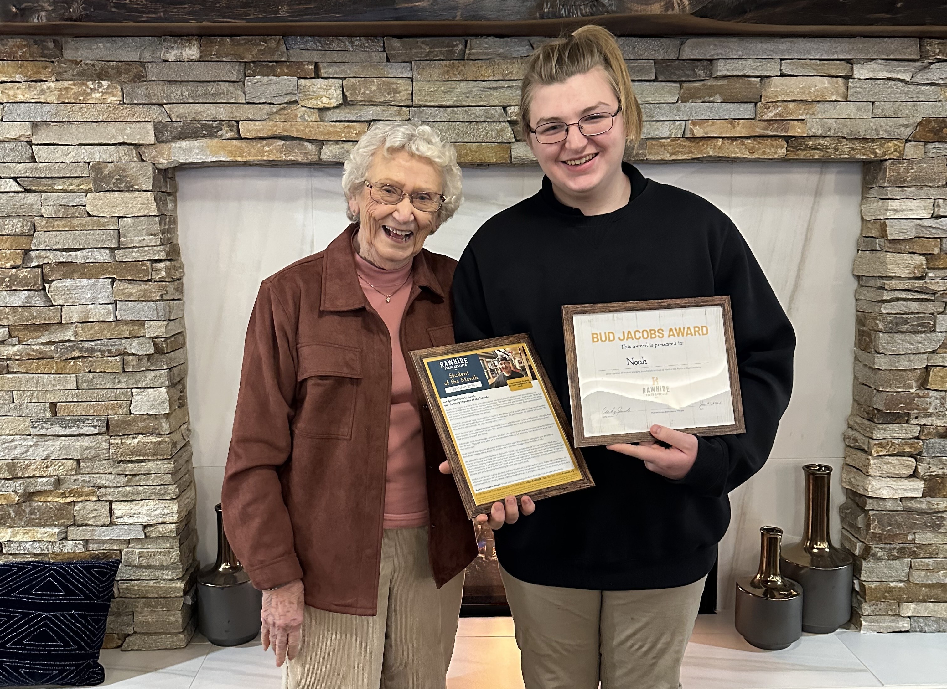 student of the month award cathy jacobs