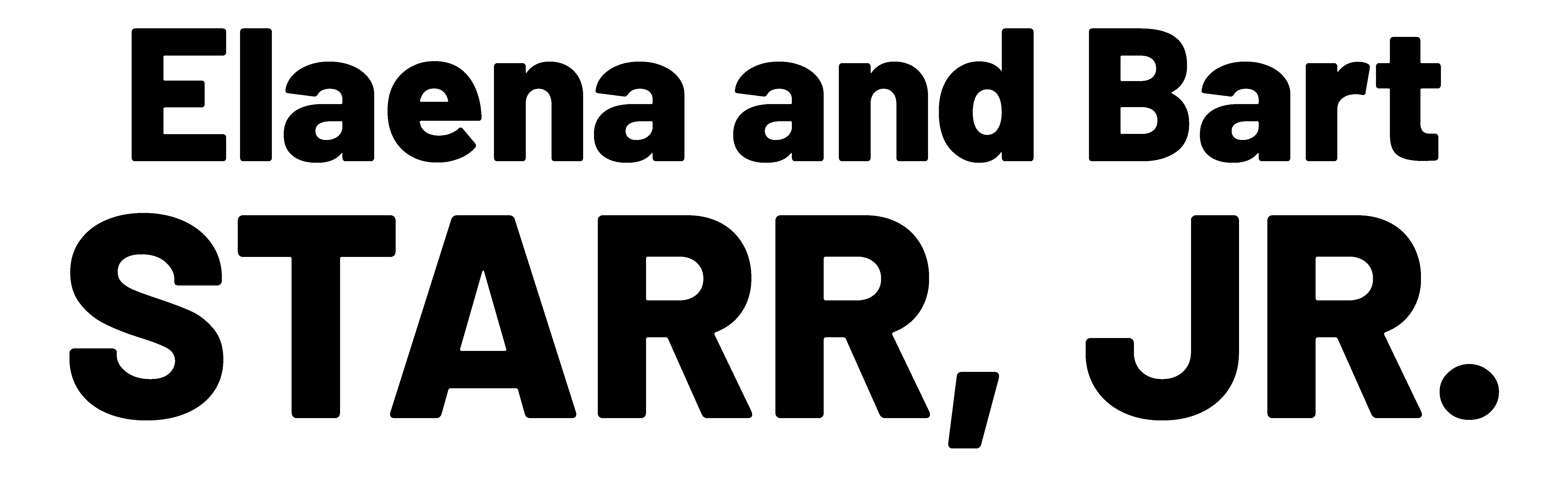 elaena and bart starr jr logo