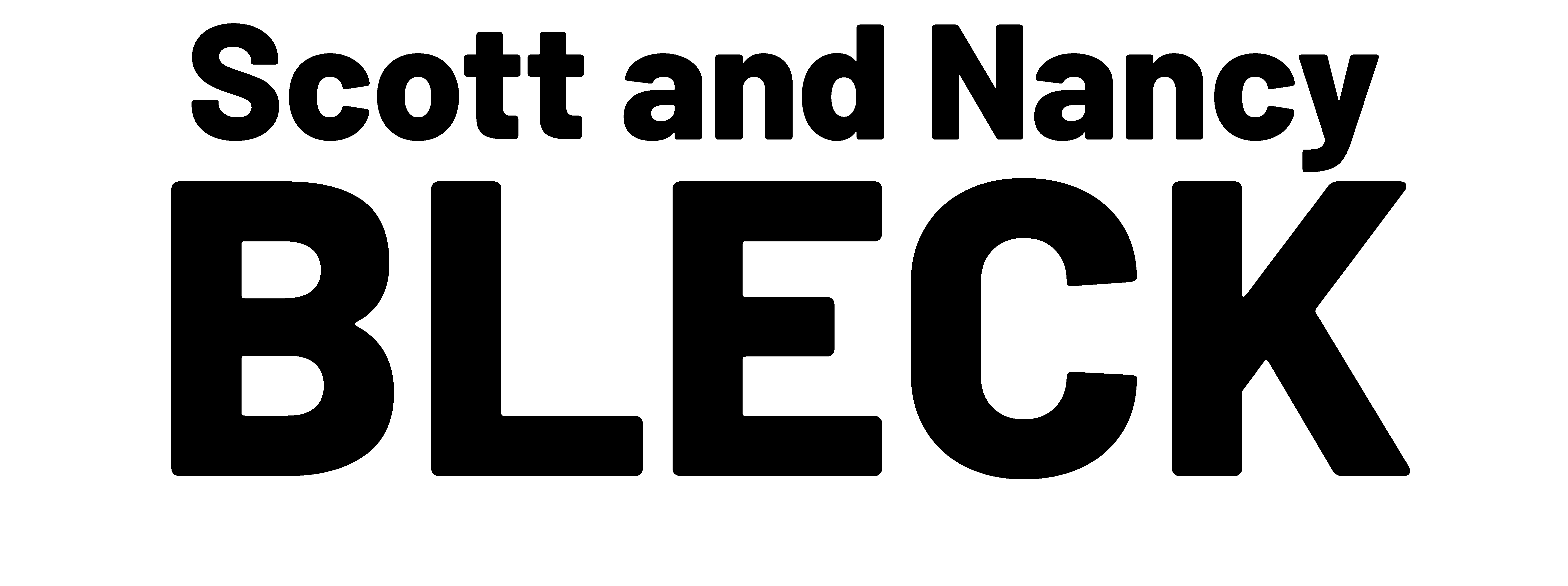 scott and nancy bleck logo