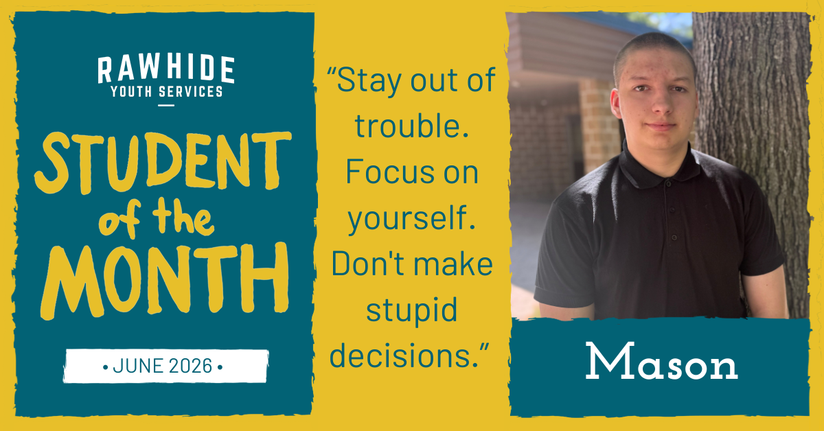 Student of the Month – Mason