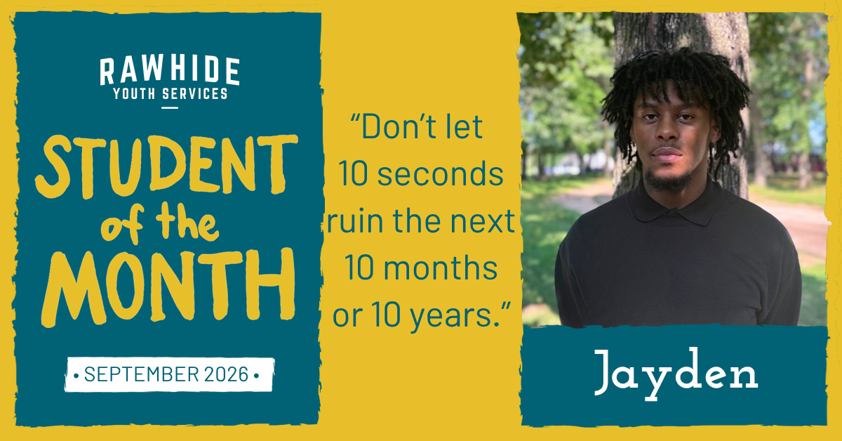 Student of the Month – Jayden
